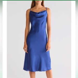 Bebe satin slip dress